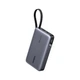 Батарея універсальна Ugreen 20000 mAh 145W Fast Charging Cable Space gray (U_55992B) - зображення 1