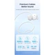 Навушники Vention Echo Lite 3.5mm In-Ear Wired White (GBAWAV) - зображення 9