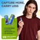 Экшн-камера 2K Mini Thumb Camera с поворотным объективом 230 градусов - изображение 2