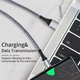 Кабель USB - Type-C 3A 60W 2м для смартфонов, планшетов и ноутбуков Black - изображение 6
