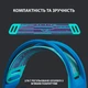 Наушники Logitech G733 Lightspeed Wireless RGB Gaming Headset Blue (981-000943) - изображение 2