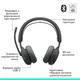 Наушники Logitech Zone Wireless 2 ES Graphite (981-001503) - изображение 6