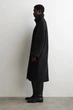 Пальто жіноче COS oversized double-breasted wool coat 1245359001 L Чорний - изображение 2
