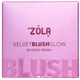 ZOLA Velvet Blush Glow Рум’яна 03 Прохолодна півонія Cool Peony - изображение 4