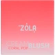 ZOLA Cream Blush Кремові рум’яна Coral Pop, 2.4 г - изображение 7