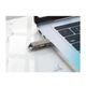USB флеш-накопичувач Hoco UD14 Clever 64 ГБ USB-A/Type-C Сірий металік - изображение 5