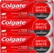 Отбеливающаяя зубная паста с активированным углем Colgate Optic White 107 мл (3 шт) - изображение 1