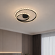 Потолочная LED люстра с пультом 80W два акриловых кольца 3000-6500K корпус черный Svet SY-33037/420 MB - изображение 7
