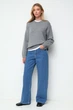 Джинси жіночі прямі Loose Jeans, true-blue indigo, розмір XS - изображение 3