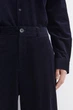 Штани чоловічі COS corduroy relaxed-fit wide-leg trousers 1318913001 Eur 50 Синій - изображение 5