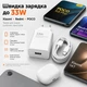Комплект швидкої зарядки Xiaomi 33W — зарядний пристрій + кабель USB Type-C, білий - изображение 2