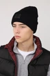 Шапка чоловіча YUKI чорний 58-60 ЦБ-00280607 - изображение 1
