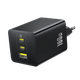 Зарядний пристрій Baseus EnerFill FE11 Fast Charger 2xType-C 1xUSB 100W 3A EU Cosmic Black (P10182102123-00) - зображення 7
