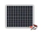 Автономна сонячна електростанція 12V-220V: Інвертор 2800W (чистий синус) + Сонячна панель 33х40 см + Контролер заряду 20A - зображення 3