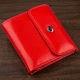 Портмоне для жінок з монетницьою ST Leather 18918 Червоний - зображення 1