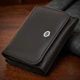 Гаманець для жінок з натуральної шкіри горизонтального формату ST Leather 22722 Чорний - зображення 1