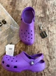 Дитячі крокси для дівчинки Crocs Cдog Classic Kids Purple (25-26, фіолетовий) - изображение 3