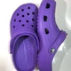 Дитячі крокси для дівчинки Crocs Cдog Classic Kids Purple (25-26, фіолетовий) - изображение 10