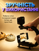 Універсальний тримач стабілізатор для смартфона, камери + Студійне світло + Монофон + Bluetooth Пульт - зображення 7