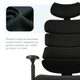 Кресло компьютерное офисное эргономичное OfficePro FlexCore ОС120B Black - изображение 12
