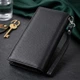 Вертикальный кошелек-клатч унисекс из натуральной кожи ST Leather 22532 Черный - изображение 4
