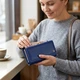 Кошелек женский Boston 18491 (S9001B) вместительный Синий - изображение 2