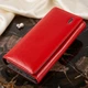 Кошелек женский из гладкой экокожи KIVI 19075 Красный - изображение 1