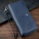 Интересный женский клатч с ремешком ST Leather 18869 Синий - изображение 1