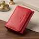 Жіноче портмоне з монетницею із натуральної шкіри ST Leather 22727 Червоний - зображення 1