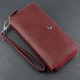 Универсальный клатч-кошелек для женщин ST Leather 18935 Темно-красный - изображение 1