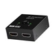 KVM свіч двонаправлений HDMI to 2x HDMI Bi-Direction Switch 4K 30Hz Black (500444) - зображення 1