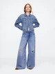 Джинсовая куртка женская GAP 750527567 2XL Синяя (1161775279) - изображение 3