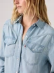 Сорочка джинсова жіноча Levi`s 966518520 XL Блакитна (1161836366) - зображення 4