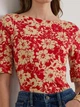 Футболка хлопковая женская Ralph Lauren 498978203 M Красная (1161811515) - изображение 4