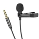 Микрофон Borofone BFK11 петличный AUX 3.5 мм 2 м Чёрный (BFK11) - изображение 3