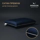 Подушка ортопедична (стружка Memory) №4093 Delicate satin 4052 Ocean MEN 59*43*12 см 590*430*120 Classic - зображення 3