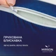 Подушка ортопедична (стружка Memory) №4093 Delicate satin 4052 Ocean MEN 59*43*12 см 590*430*120 Classic - зображення 4
