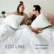 Подушка антиалергенна 466-1 "Eco Line" Eco-Soft (м'яка) 40*60 - зображення 2