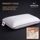Подушка ортопедична №7001 Elite Noble stripe Royal Pearl WOMEN 59*43*10 см 590*430*100 Classic - зображення 4