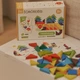 Деревянная игра "Треугольная мозаика" Igroteco 900194, 64 детали Igroteco 900194 - изображение 6