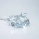 Світлодіодна гірлянда штора 2×2 м 80 LED Біле світло білий провід новорічна гірлянда 8 режимів для дому та декору - зображення 3