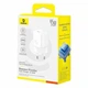 Зарядний пристрій Baseus 1хType-C PD 45W PicoGo White (P10176800213-00) - зображення 3
