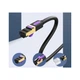 Патч-корд 5м, S/FTP cat 7 RJ-45 black Vention (ICDBJ) - зображення 2
