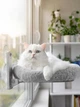 Подвесная оконная лежанка – гамак для кошек, лежак для котов на окно на мощных присосках "Premium Quality" - изображение 5