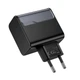 Зарядний пристрій Hoco USB/2xType-C PD 70W Black (CS75A) - зображення 3