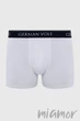 Мужские трусы боксеры из хлопка German Volf 23102 XXL Белый - изображение 1