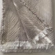 Муслиновый плед-покрывало Mallory Home 3-слойный двусторонний 210×250 см бежевый листья - изображение 8
