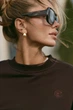 Світшот базовий з лого SP005 2602574161410 L/XL Коричневий - зображення 3