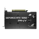 Відеокарта GeForce RTX 5050, PNY, DUAL, 8Gb GDDR6, 128-bit, HDMI/3xDP, 2572/20000 MHz, 8-pin (VCG50508DFXPB1) - зображення 8