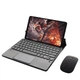 Клавиатура-подставка беспроводная Smart Keyboard + Мышка для Alldocube iPlay 60 Mini Turbo Ukr+Eng Black - изображение 1